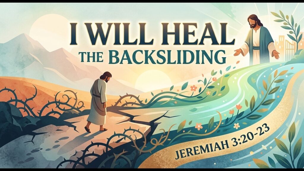 I Will Heal the Backsliding