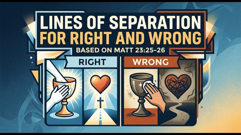 Lines of Separation for Right and Wrong